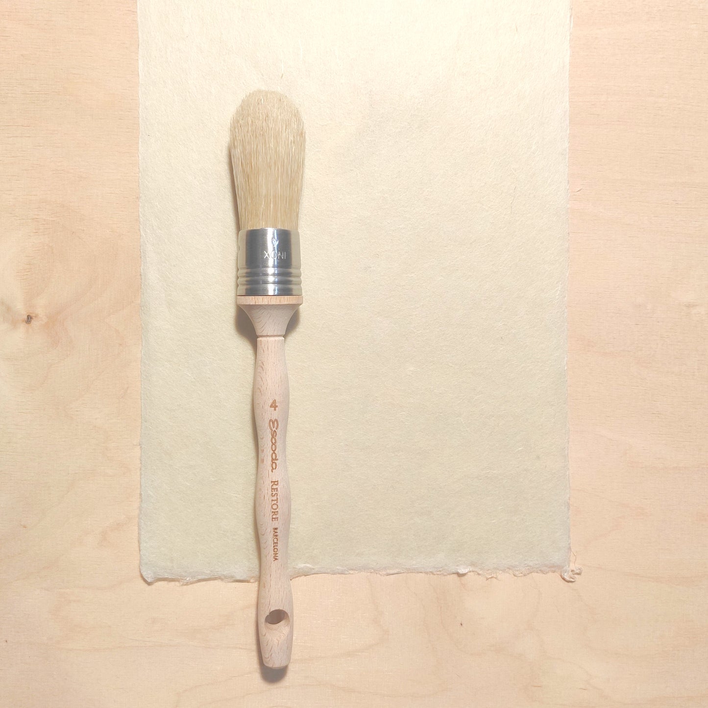 Natural Round Brush 4 - Rundpinsel 4